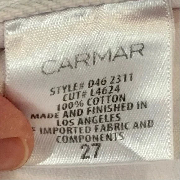 LF Carmar Beatrice Light Pink Distressed Skirt - Picture 8 of 9